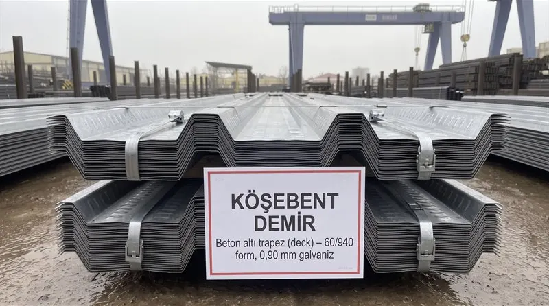 Beton altı trapez (deck) fiyatları ürün görseli
