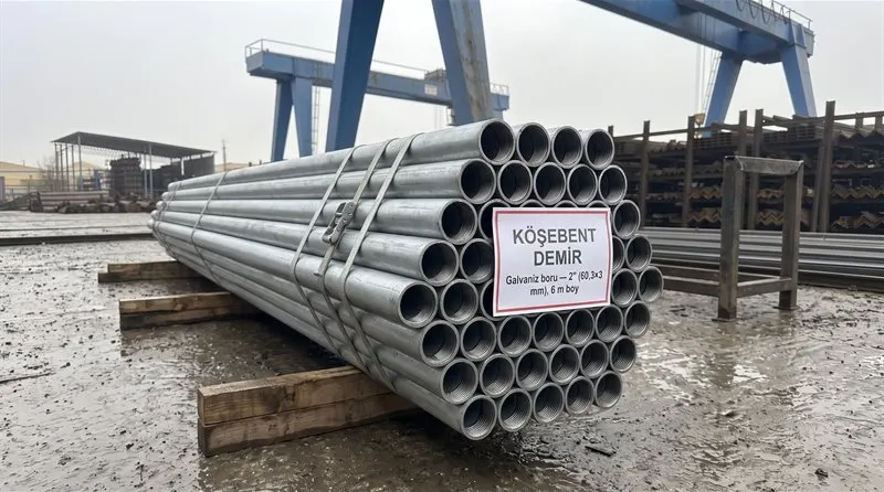 Galvaniz boru fiyatları ürün görseli